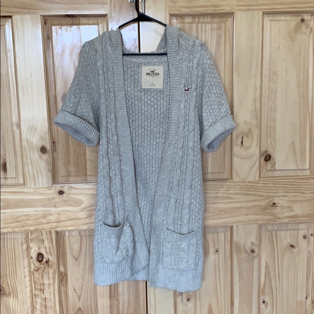 Hollister sweater cover up